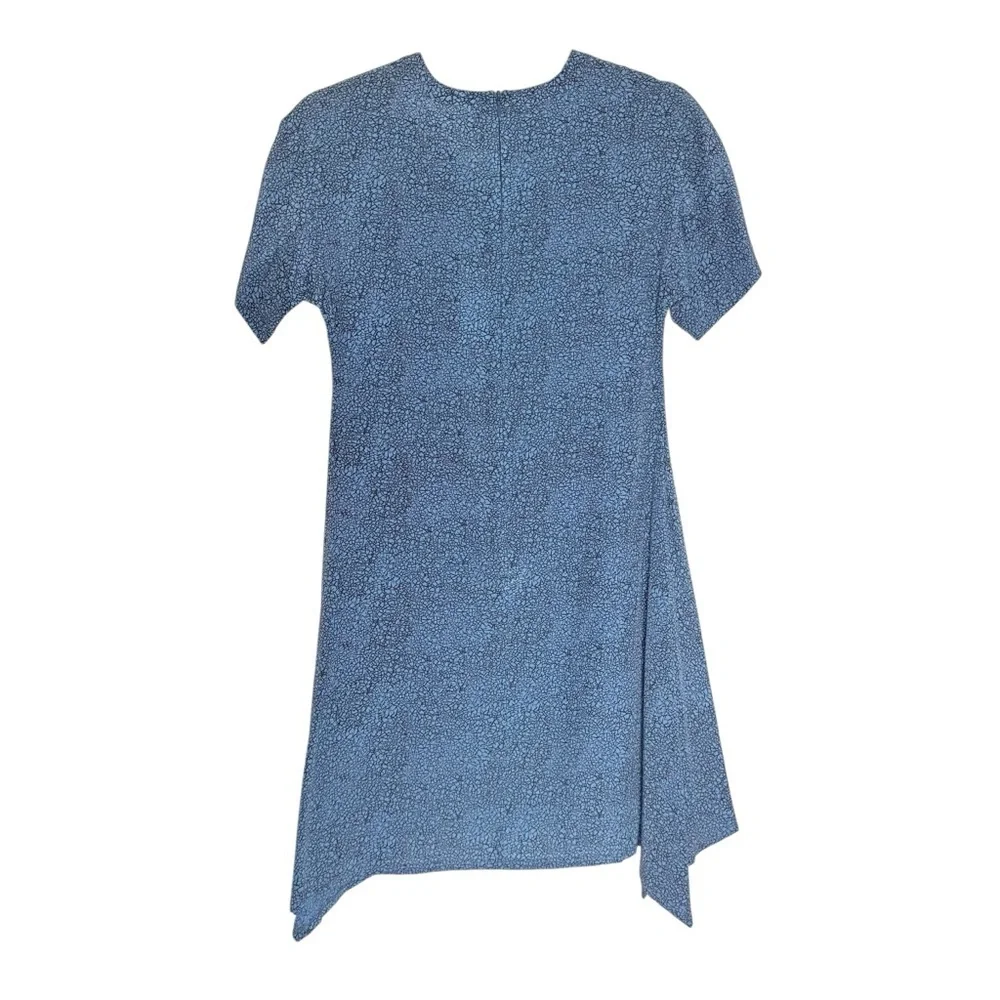 Opening Ceremony Y2K Rock Handkerchief Mini Dress Peony Blue - Size Small - NWT